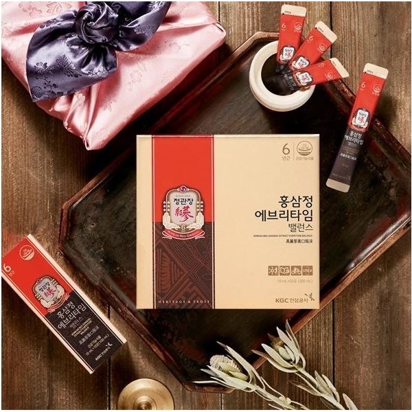 Tinh Chất Hồng Sâm KGC - Korean Red Ginseng Extrac Everytime Balance (30 gói* 10 ml)